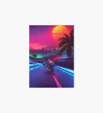 Lámina de exposición Synthwave Midnight Outrun