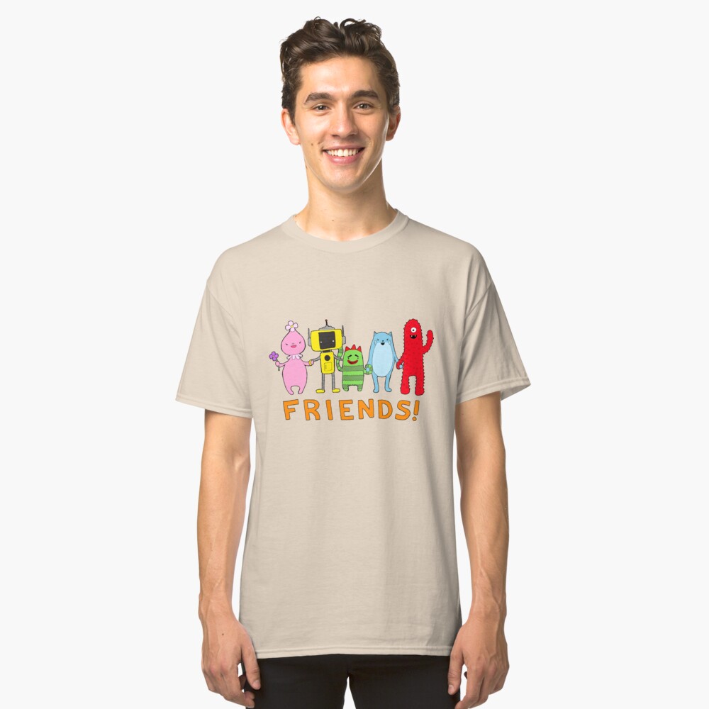 Friends Yo Gabba Gabba T Shirt By Bantambb Redbubble