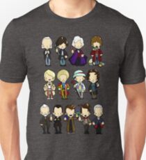 The Doctors 1-11 (plus war doc) Unisex T-Shirt