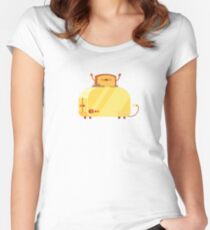 Camiseta entallada de cuello redondo Burning Toast