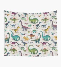 Helle Dinosaurier Wandbehang