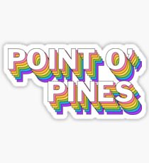 Point O pines Sticker
