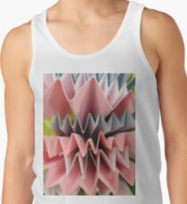 #art #design #origami #education #abstract #shape #paper #bright #vertical #FortHamilton #NewYorkCity #USA #americanculture #wide #nopeople #schoolbuilding #colors #newyorkstate #newyorkcity  Tank Top