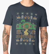 Hobbit house xmas Men's Premium T-Shirt