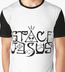 Raum Jesus Logo Grafik T-Shirt