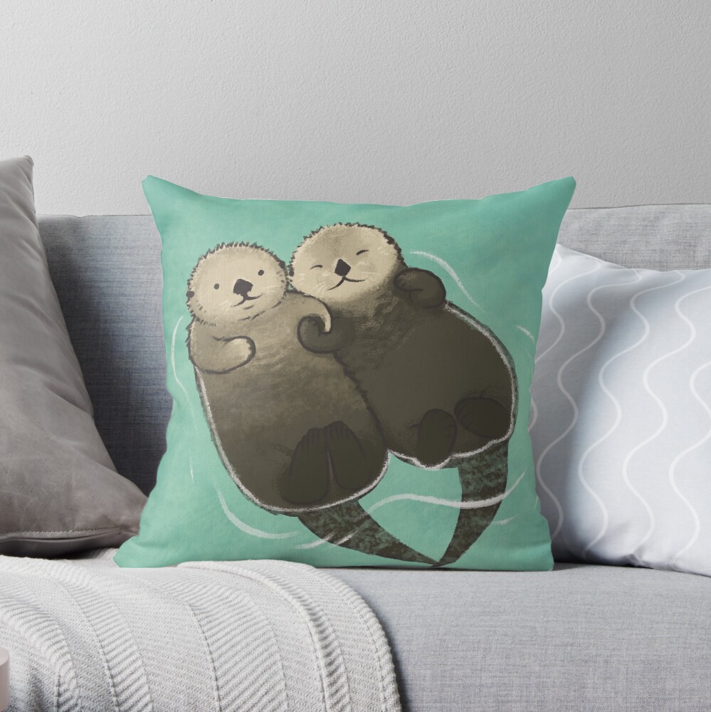 otter body pillow