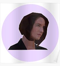 Póster Low Poly Alex Danvers