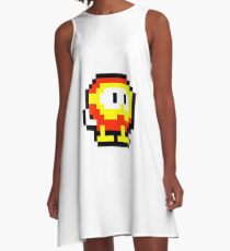 Dig Dug A-Line Dress