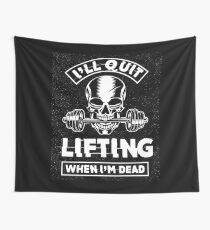Weightlifting death Tapestry