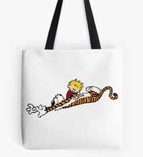 Calvin and Hobbes Tote Bag