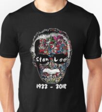 Camiseta unisex Stan Lee - El hombre de muchas caras