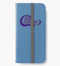 Vinilo o funda para iPhone Chicago en azul