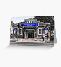Hounslow Central Tube Station Greeting Card