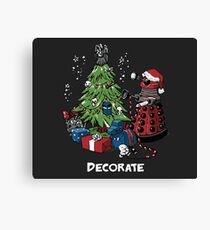 Decorate - Dalek Canvas Print