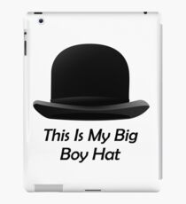 Vinilo o funda para iPad Bowler Hat Big Boy Hat Luke Crain