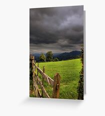 fence Greeting Card