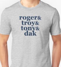 Dallas Cowboys - QB Greats Slim Fit T-Shirt