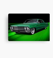 1962 Cadillac Custom Coupe DeVille Canvas Print