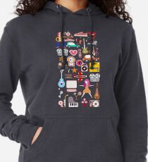 Hobbies Collage Lightweight Hoodie