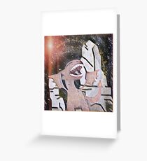 Roar of Baby Dragon Greeting Card