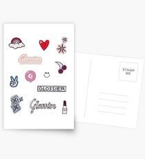 Postales paquete de pegatinas más brillante