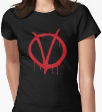 V for Vendetta - Alan Moore Women's Fitted T-Shirt