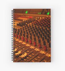 detail of sound mixer Spiralblock