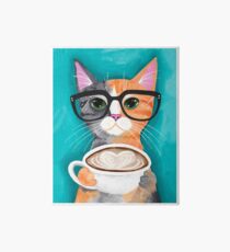Kitten's Latte of Love Art Board
