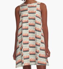 Super Mischung A-Linien Kleid