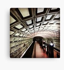 Washington DC Subway Station Canvas Print