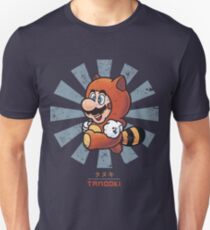 Super Mario Tanooki Retro Japaner Slim Fit T-Shirt