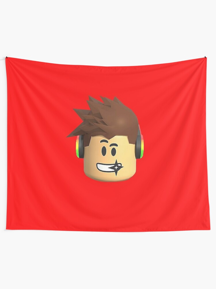 Roblox Face Kids Wall Tapestry - roblox monster face