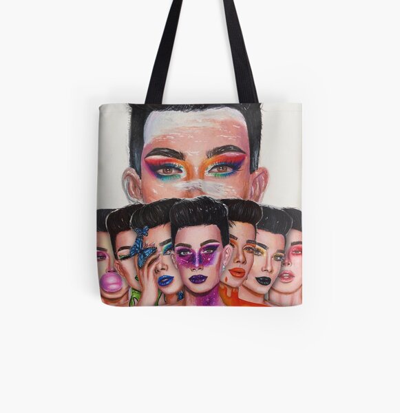 James Charles: Entfessle deine Inner Artist Series Allover-Print Tote Bag