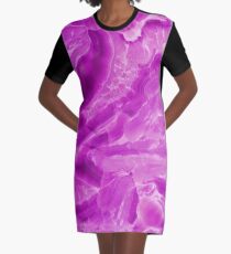 lila Alabaster T-Shirt Kleid