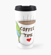 Coffee Time Brain Cell Travel Mug