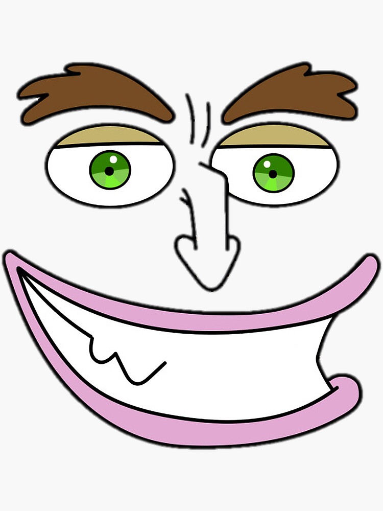 "Big Mouth Design" Sticker by mostlytank Redbubble