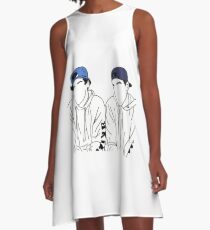 Ethan, Grayson, Dolan A-Line Dress