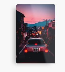Kyoto Nights Metal Print