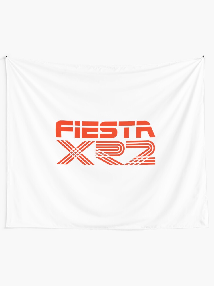 Ford Fiesta Xr2 Mk2 Wall Tapestry By Littlepixeluk Redbubble