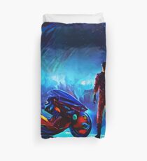 Neon Kaneda Duvet Cover