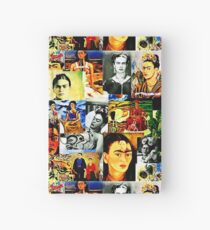 Cuaderno de tapa dura Frida Kahlo Collage Pop Art
