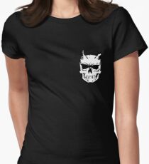 Skull Logo Women's Fitted T-Shirt