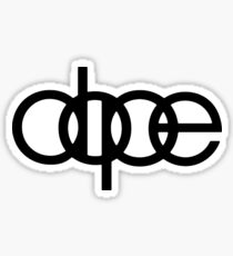 Audi Dope Sticker