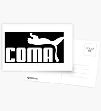 Coma Puma Postcards