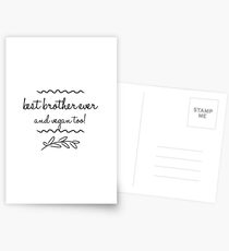 Gift For My Vegan Brother Funny Gift Idea Postkarten