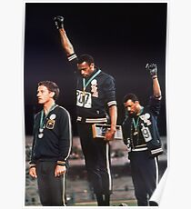 Black Power Salute Poster von 1968 Poster