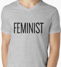 FEMINIST Men's V-Neck T-Shirt