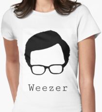 Weezer cut out Women's Fitted T-Shirt