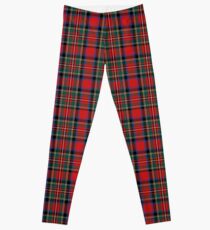 tartan stuart outlander Leggings