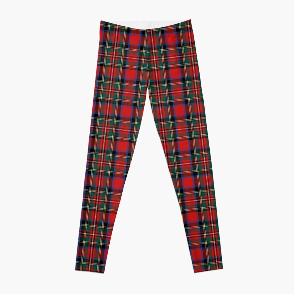 tartan stuart outlander Leggings